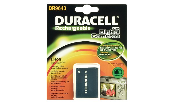 Internal Battery Sony Cybershot t DSC-P150