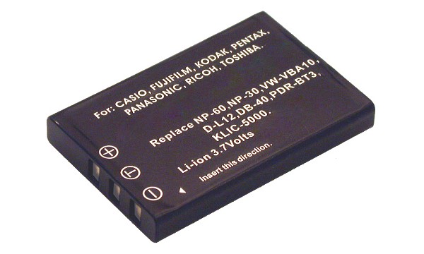 Internal Battery Pentax Optio430RS