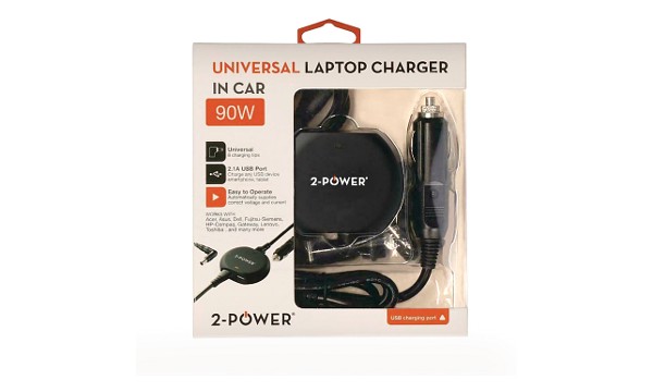In-Car 90W Universal Laptop Charger
