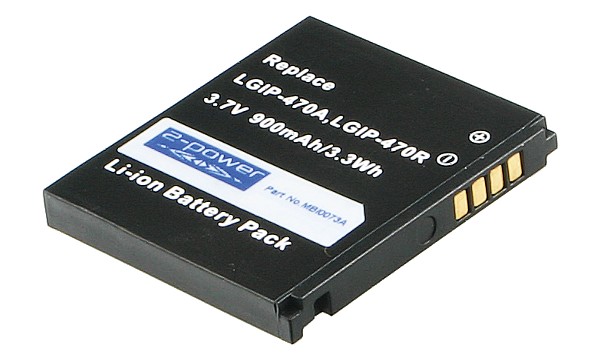 Mobile Phone Battery 3.7V 850mAh 3Wh
