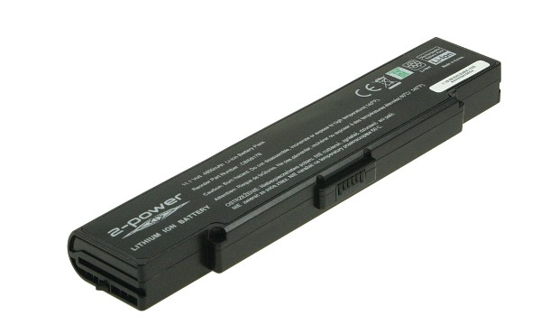Vaio VGN-SZ1XP Battery (6 Cells)