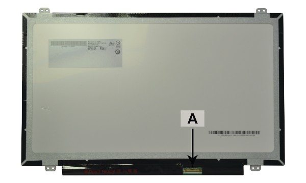 N140BGA-EA3 Rev.C1 14.0" 1366x768 HD Glossy With Lugs